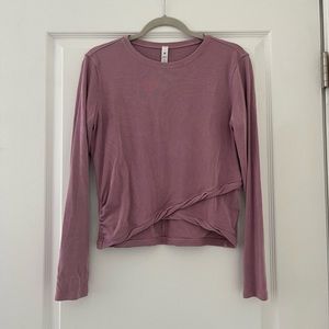 Lululemon Mauve Longsleeve Shirt